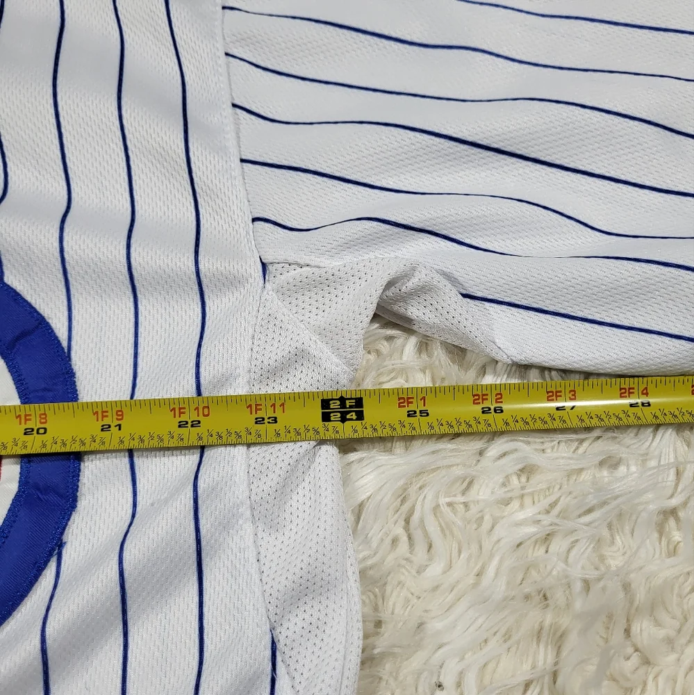 Chicago Cubs Majestic Jersey Kris Bryant #17 Short Sleeve Size 44 - Picture 9 of 15